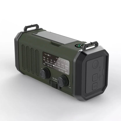 Nødradio m. Powerbank 10.000 mAh